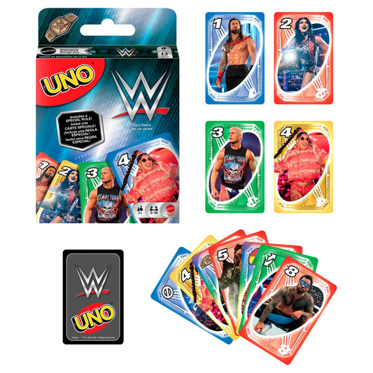 UNO WWE Edition Card Game