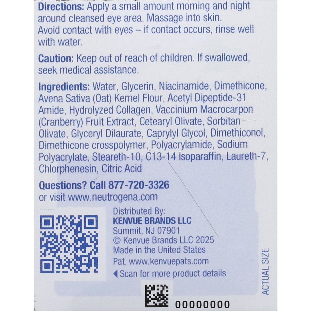 Neutrogena Collagen Bank Reviving Eye Cream