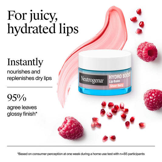 Neutrogena Hydro Boost Hyaluronic Acid Lip Balm - Sheer Berry