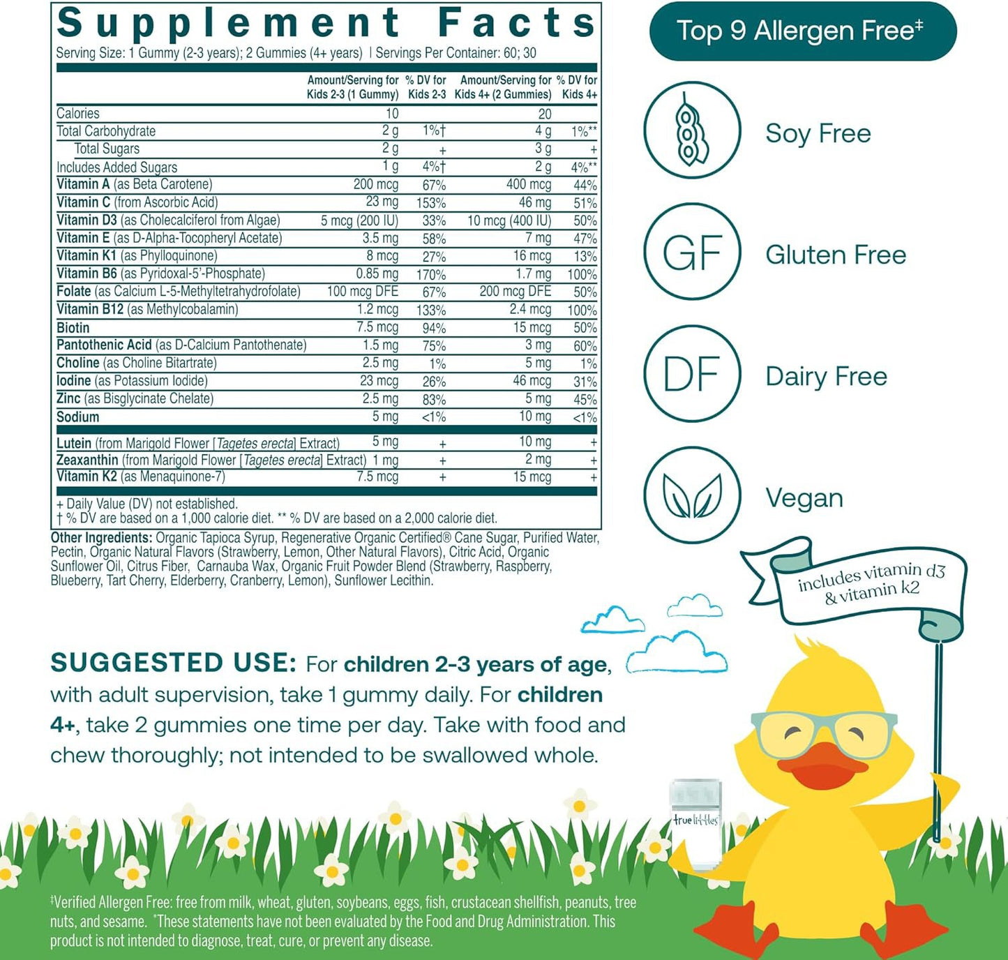 True Grace True Littles Daily Kids' Multivitamin Gummies