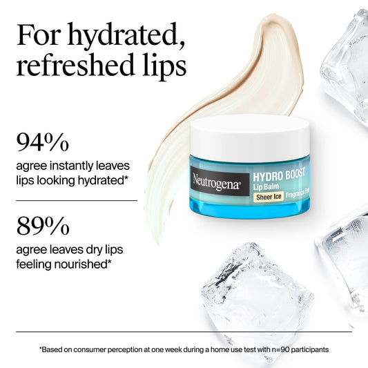 Neutrogena Hydro Boost Hyaluronic Acid Lip Balm - Sheer Ice, Fragrance Free
