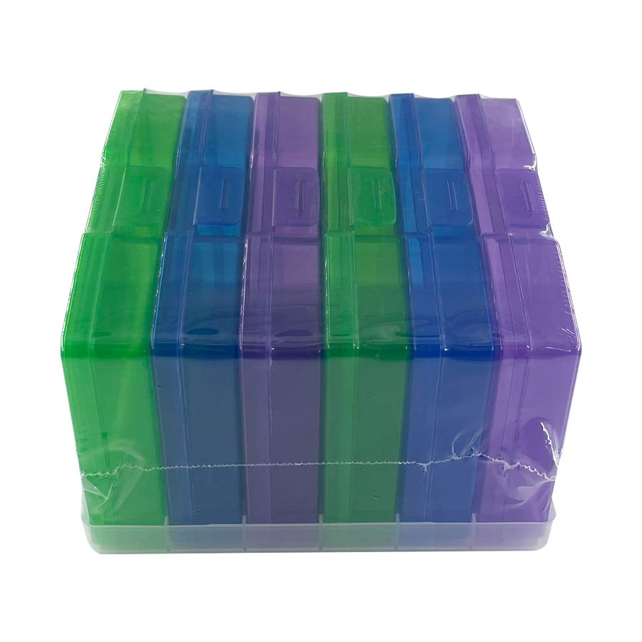 Novelinks 4'' x 6'' Photo Storage With Holder - Blue, Green, & Purple