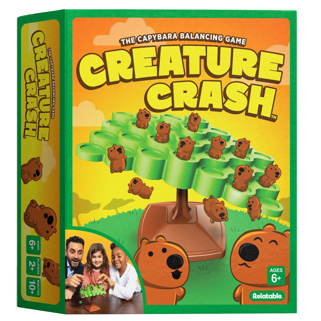 Creature Crash The Capybara Balancing Game