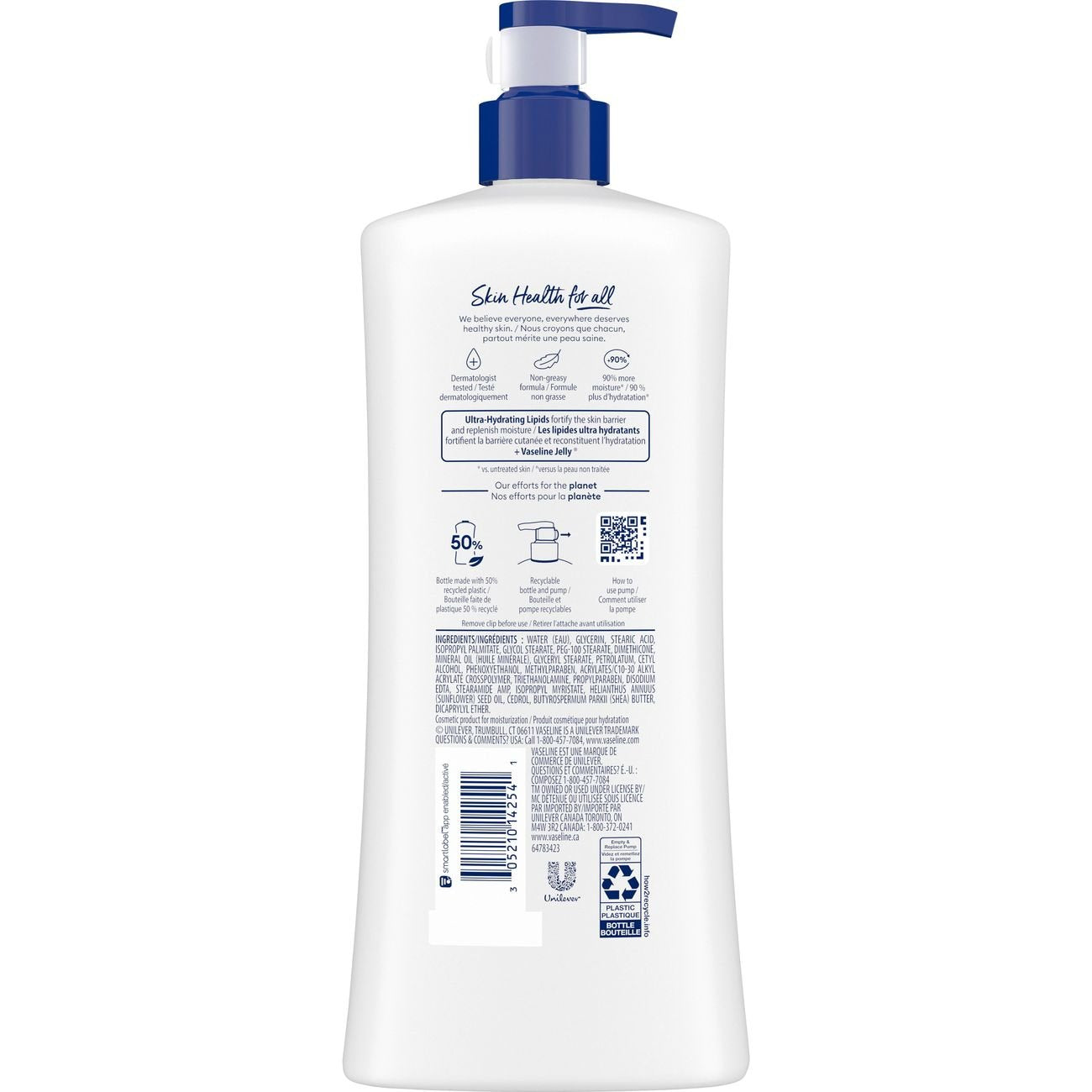Vaseline Intensive Care Advanced Repair Lotion - Unscented