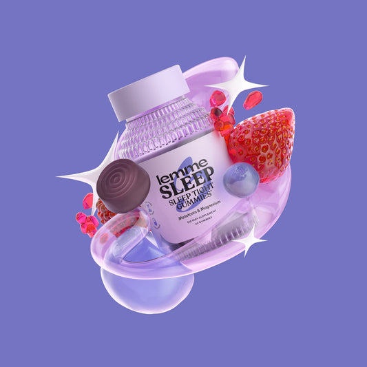 Lemme Sleep Tight Melatonin & Magnesium Gummies