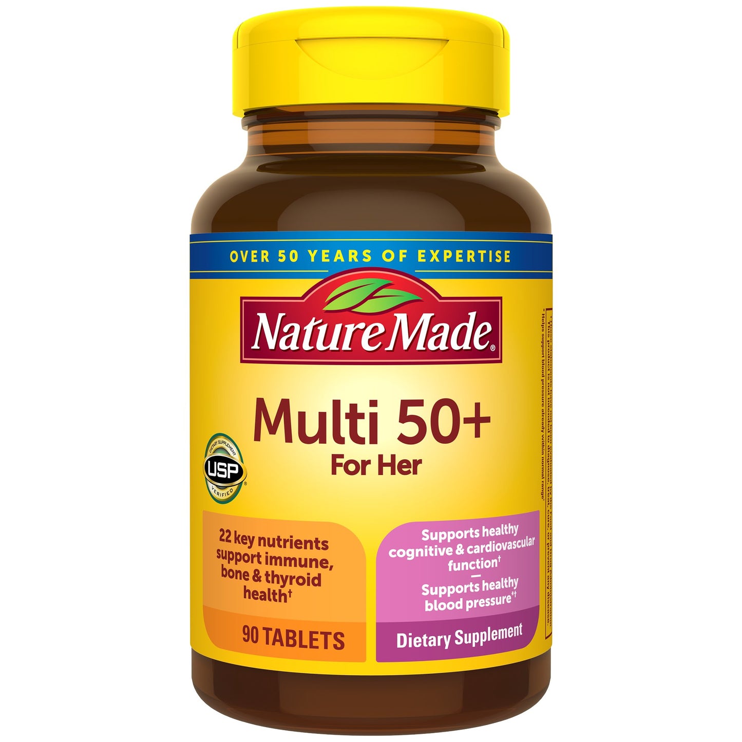 Nature Made Women's 50+ Multivitamin Tablets
