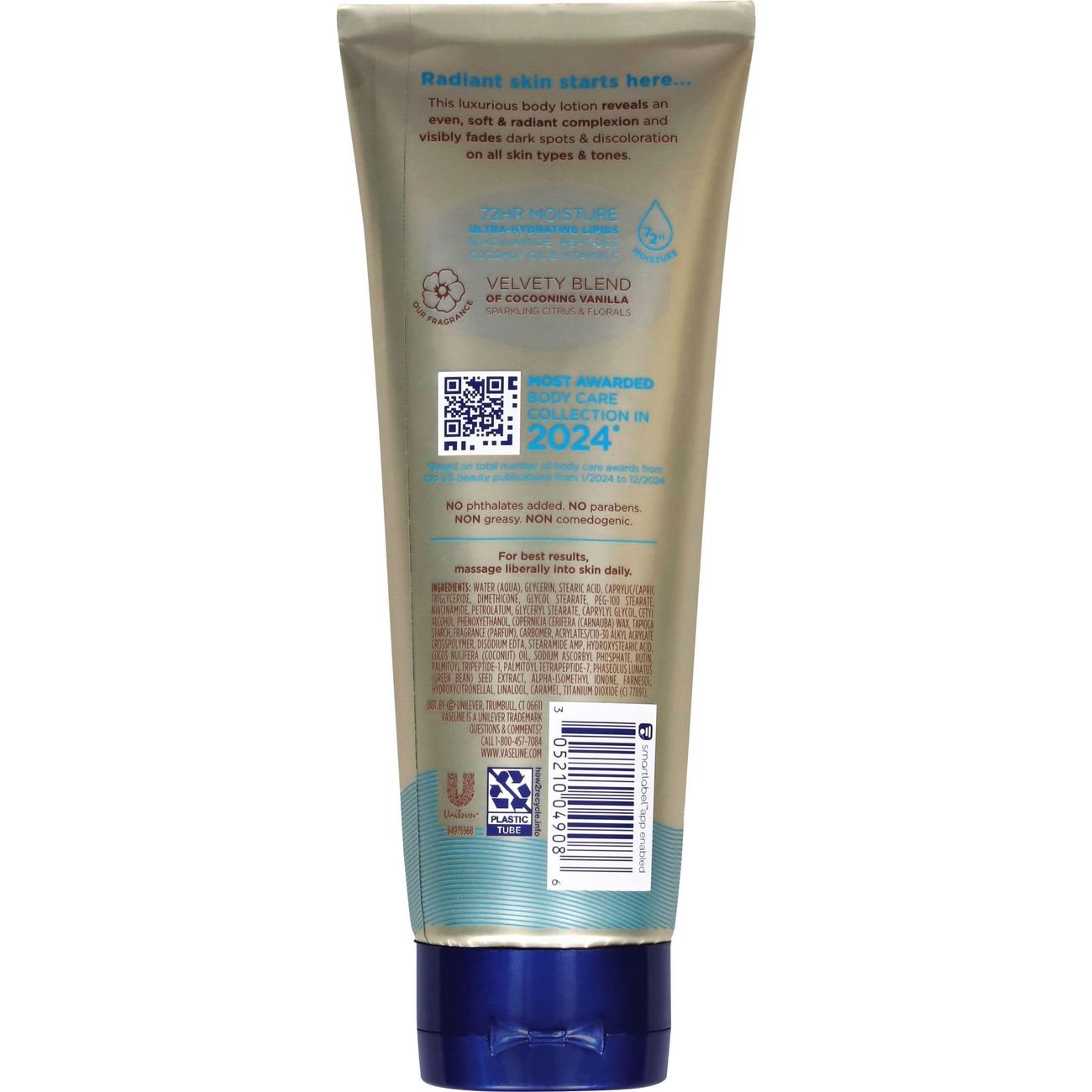 Vaseline Radiantx Even Tone Lotion with Niacinamide