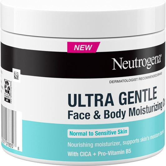 Neutrogena Ultra Gentle Cream Face & Body Moisturizer