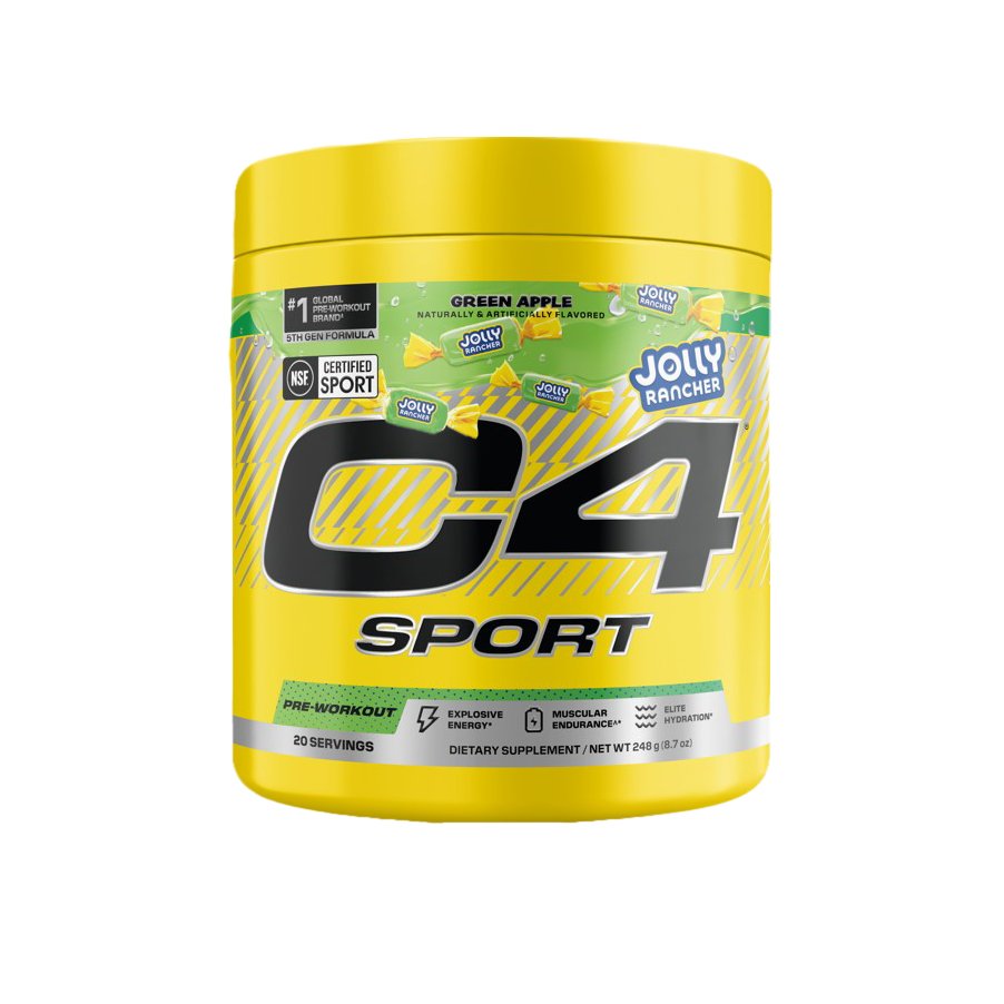 C4 Sport Pre-Workout - Jolly Rancher Green Apple