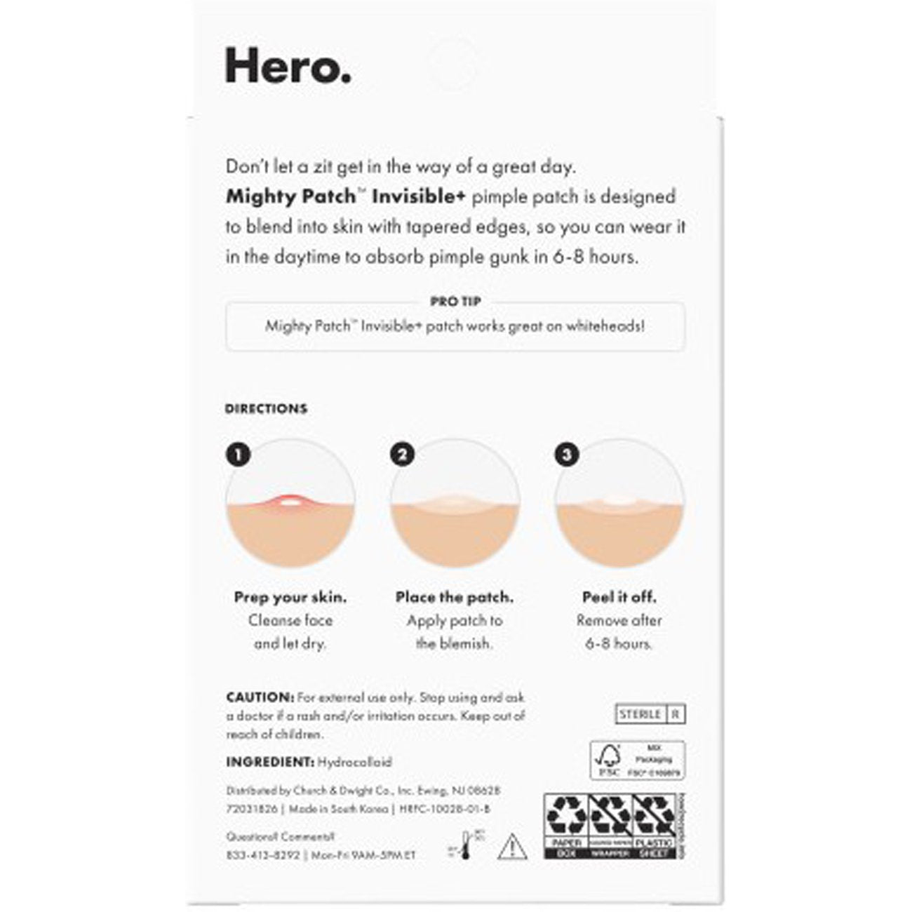 Hero Invisable Blemish Mighty Patch - Jumbo Pack