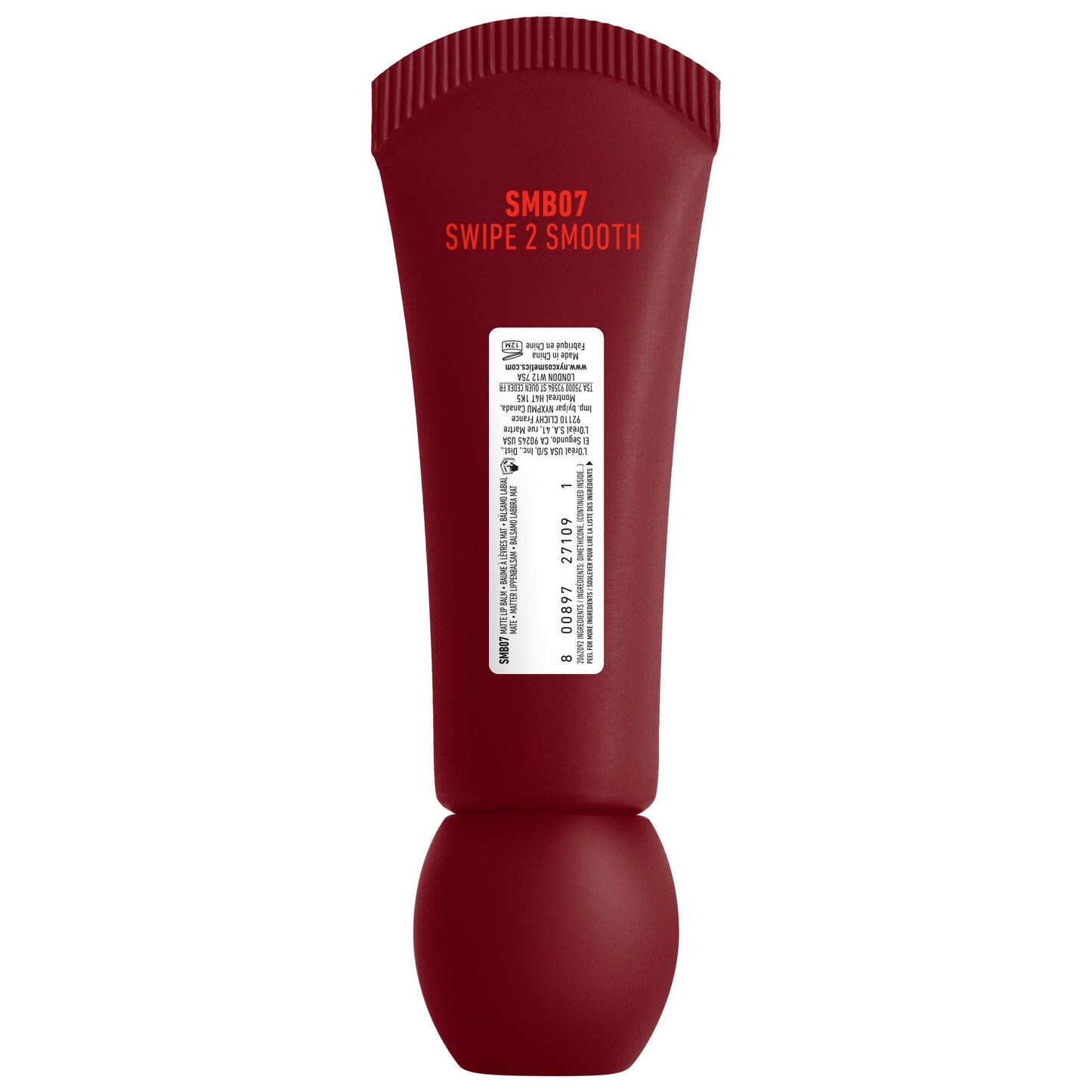 NYX Smushy Matte Lip Balm - Swipe 2 Smooth