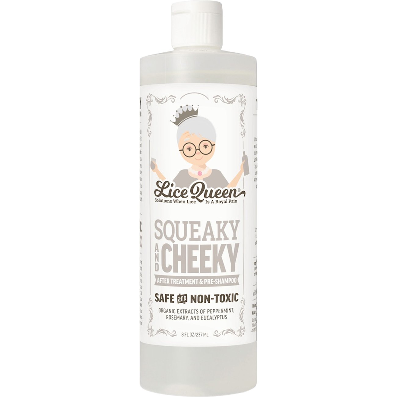 Lice Queen Non-Toxic Squeaky & Cheeky Lice After Treatment & Pre-Shampoo
