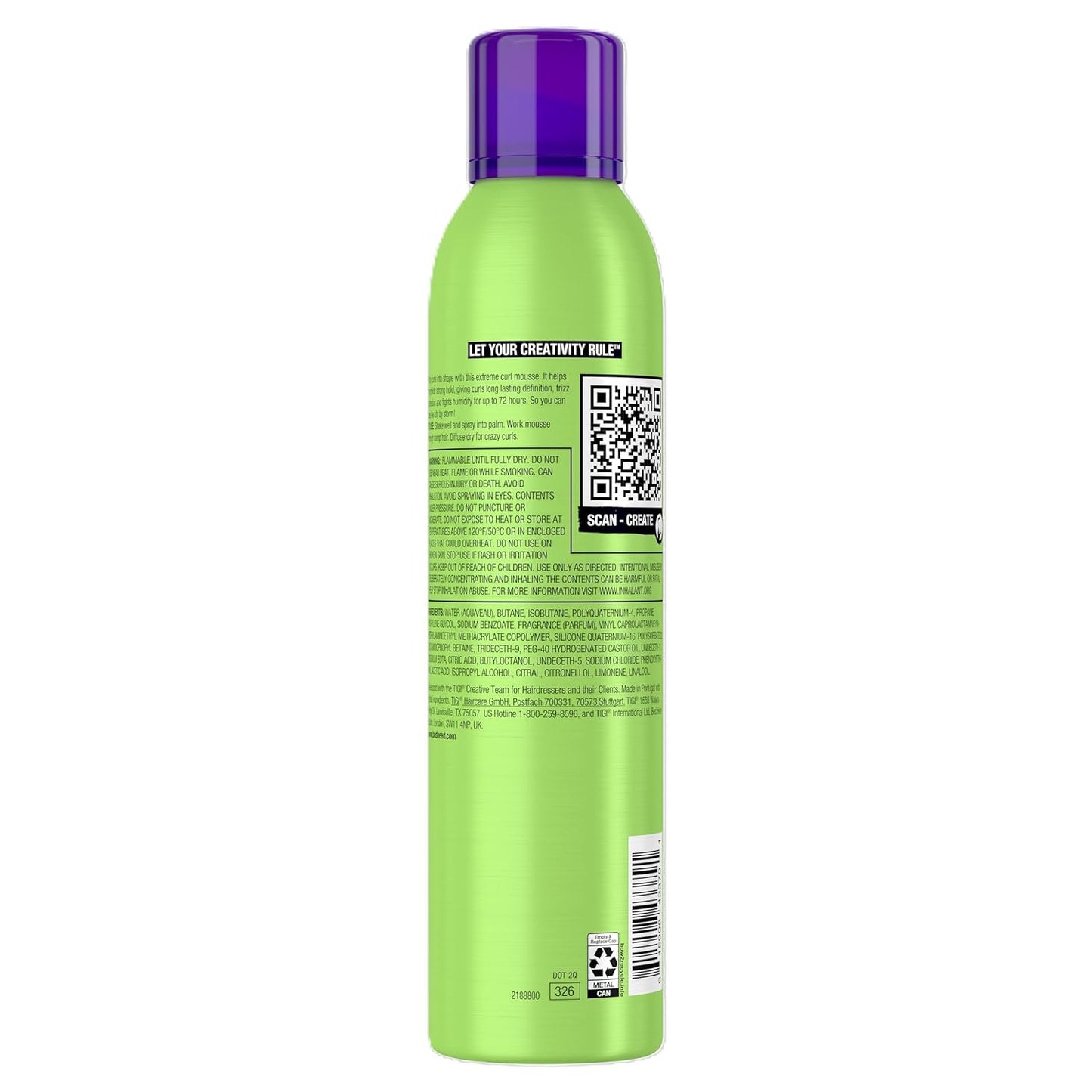TIGI Bed Head Foxy Curls Extreme Curl Mousse