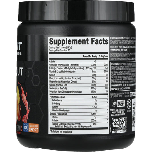 FORMUFIT by H-E-B Pre-Workout Fruit Punch