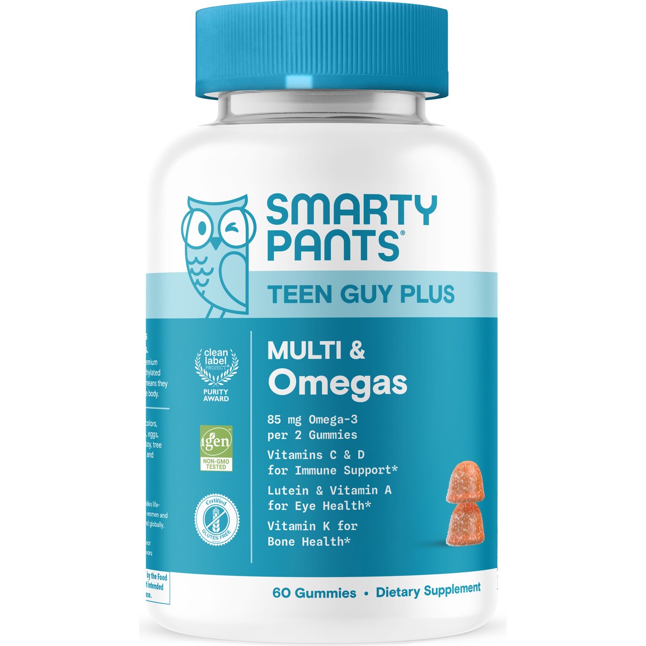 SmartyPants Teen Guy Plus Multivitamin & Omegas Gummies