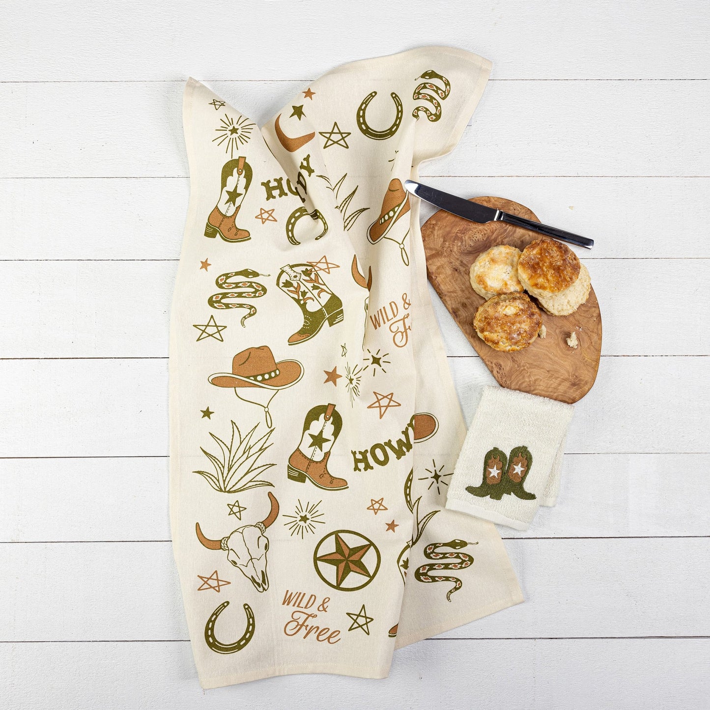 MU Kitchen Wild West Kitchen Towel