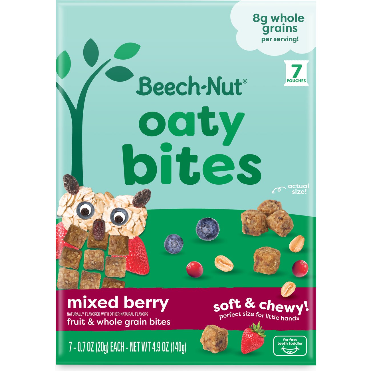 Beech-Nut Oaty Bites - Mixed Berry