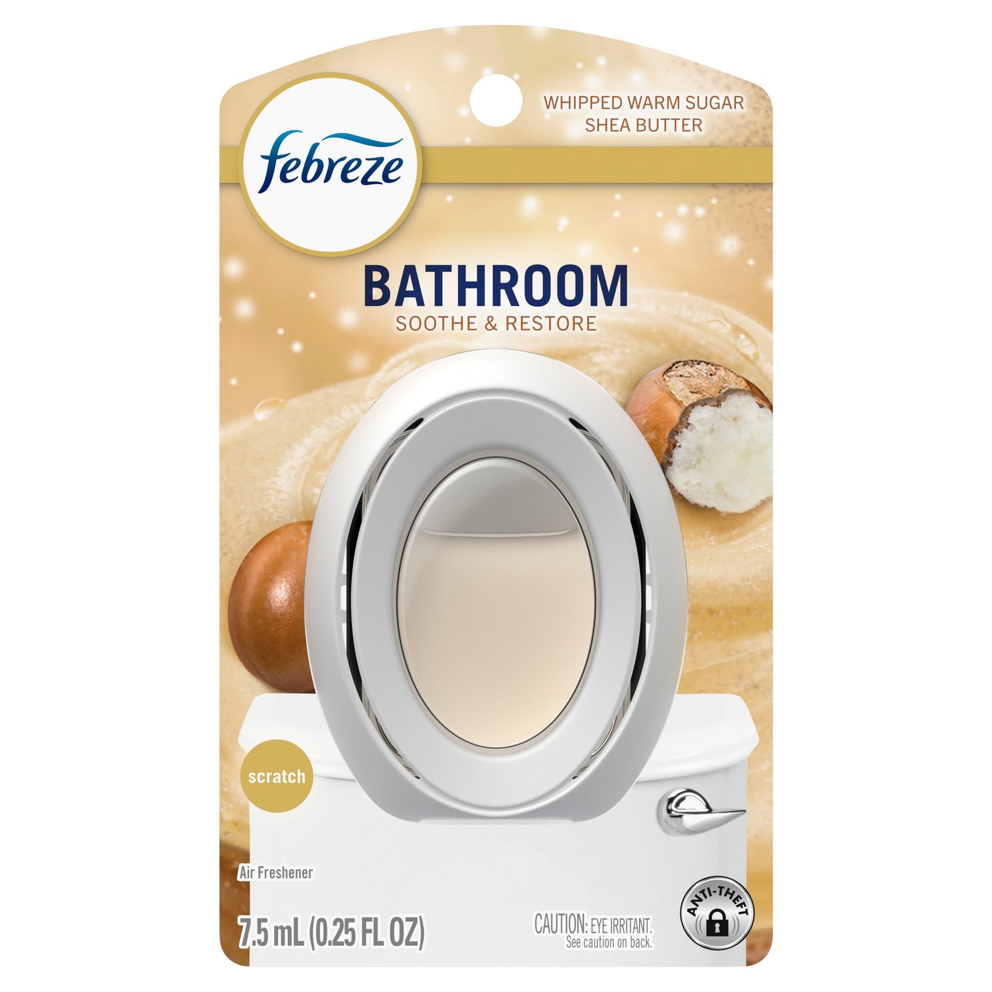 Febreze Bathroom Odor-Fighting Air Freshener - Soothe & Restore Sugar Shae Butter
