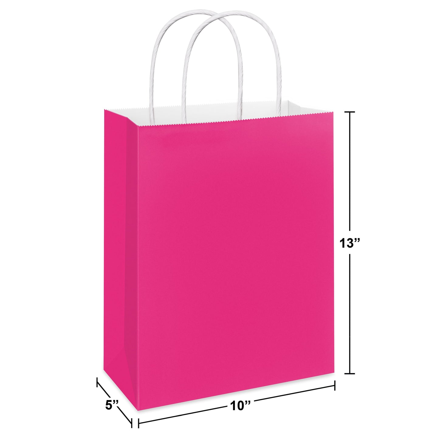 American Greetings Large Solid Pink Gift Bag for All Occasions