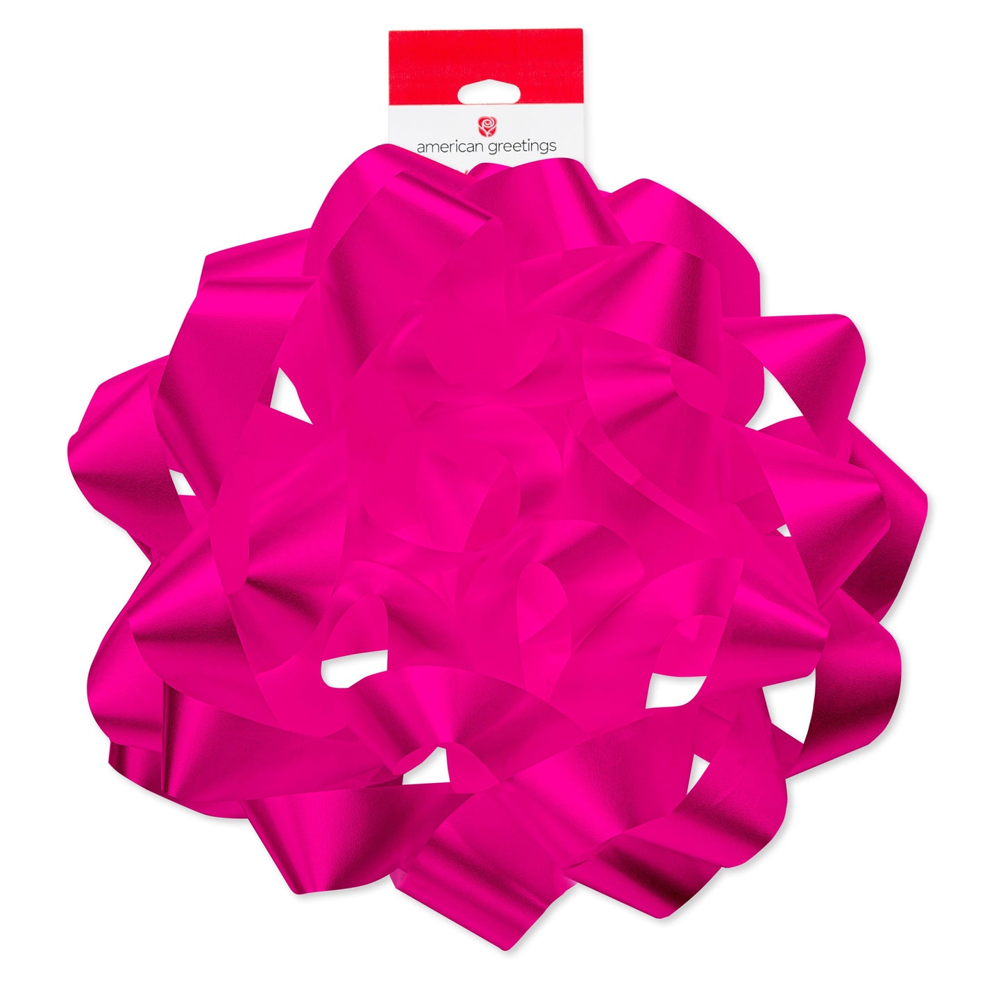 American Greetings Giant Pink Confetti Gift Bow