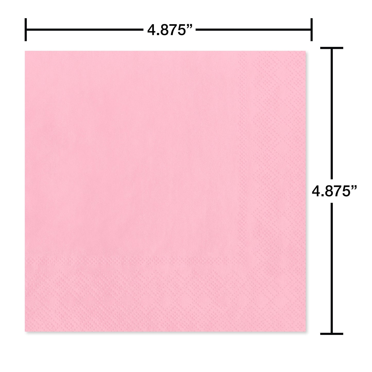 American Greetings Pink Beverage Napkins