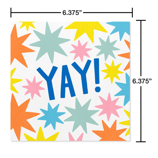 American Greetings Yay Lunch Napkins
