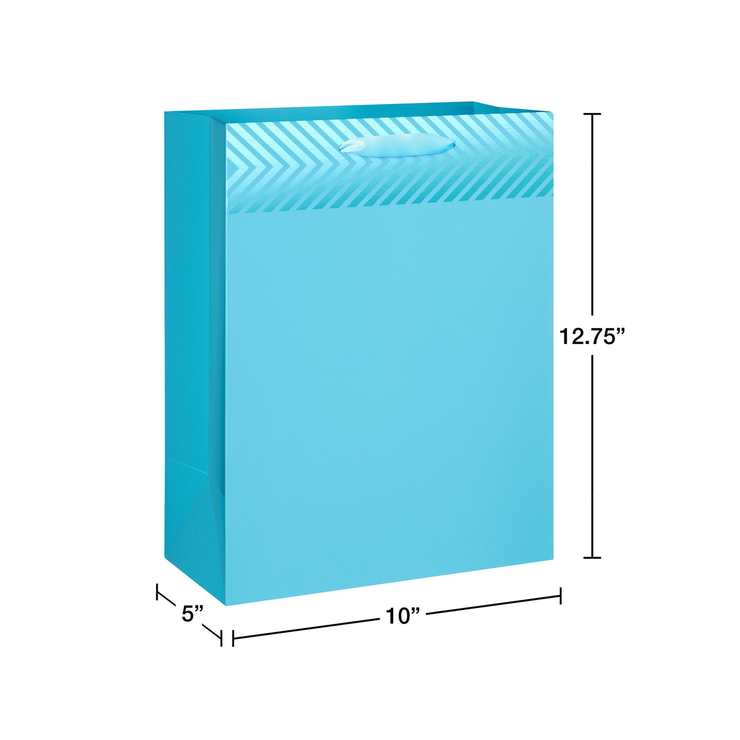 American Greetings Large Aqua Gift Bag