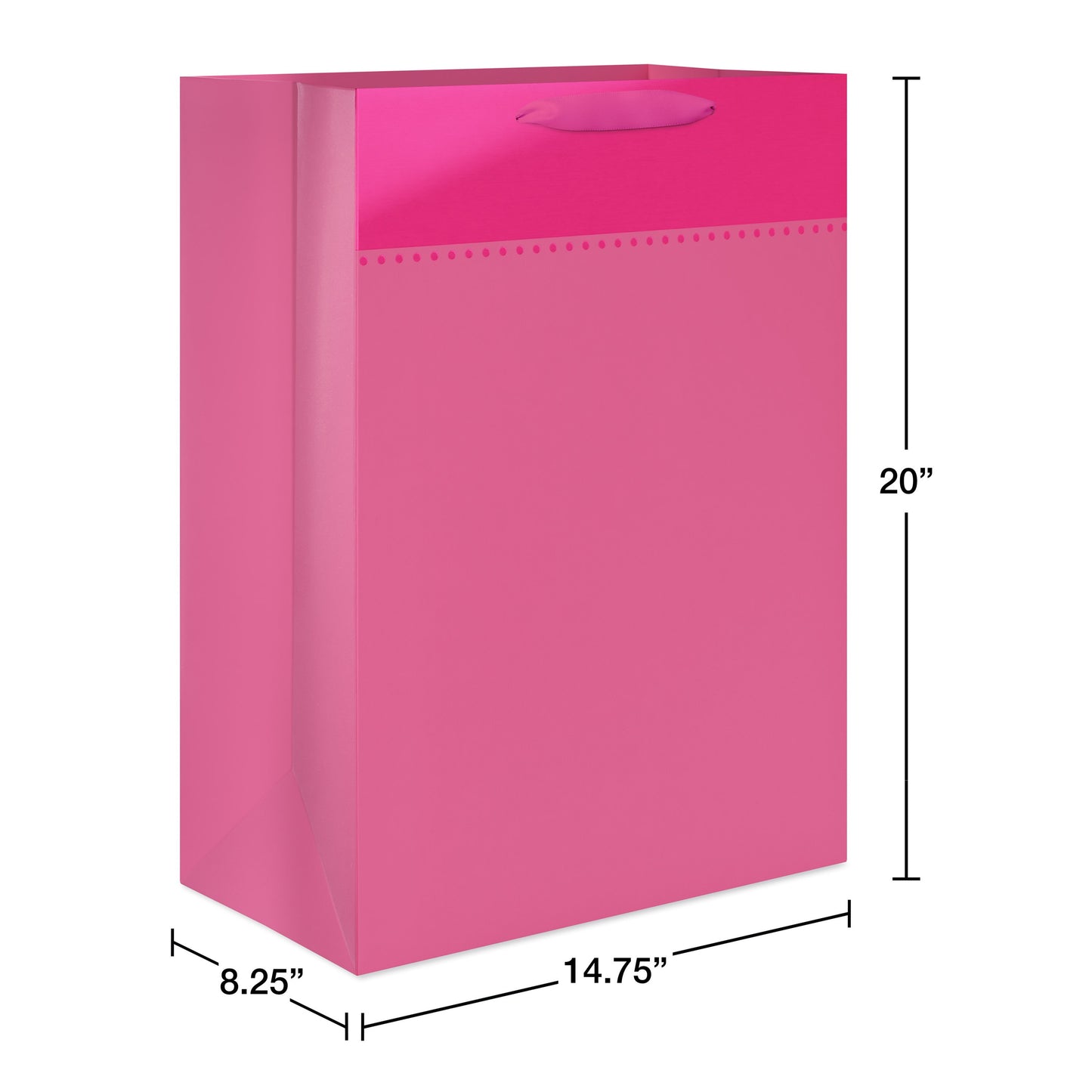 American Greetings Pink Jumbo Gift Bag for All Occasions