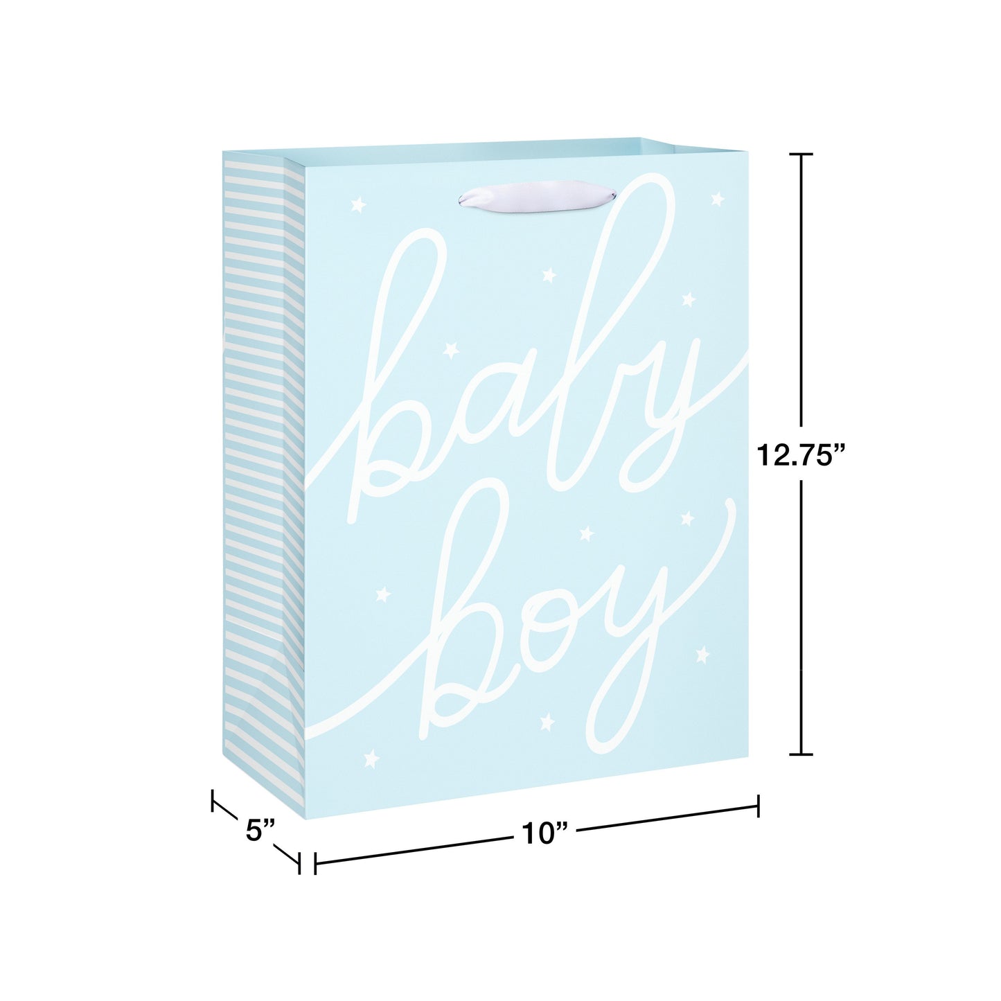 American Greetings Blue Baby Boy Shower Large Gift Bag