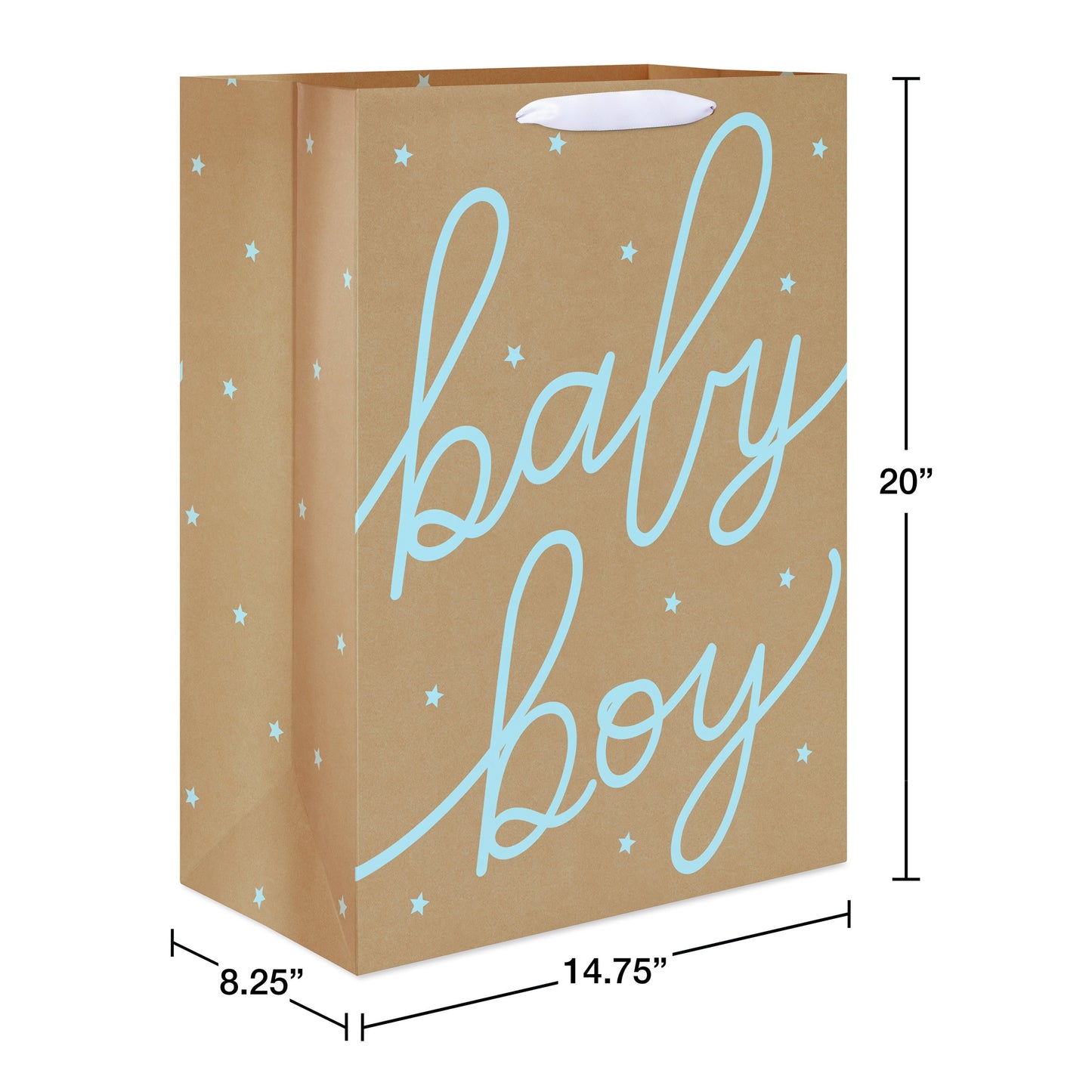 American Greetings Baby Boy Jumbo Gift Bag