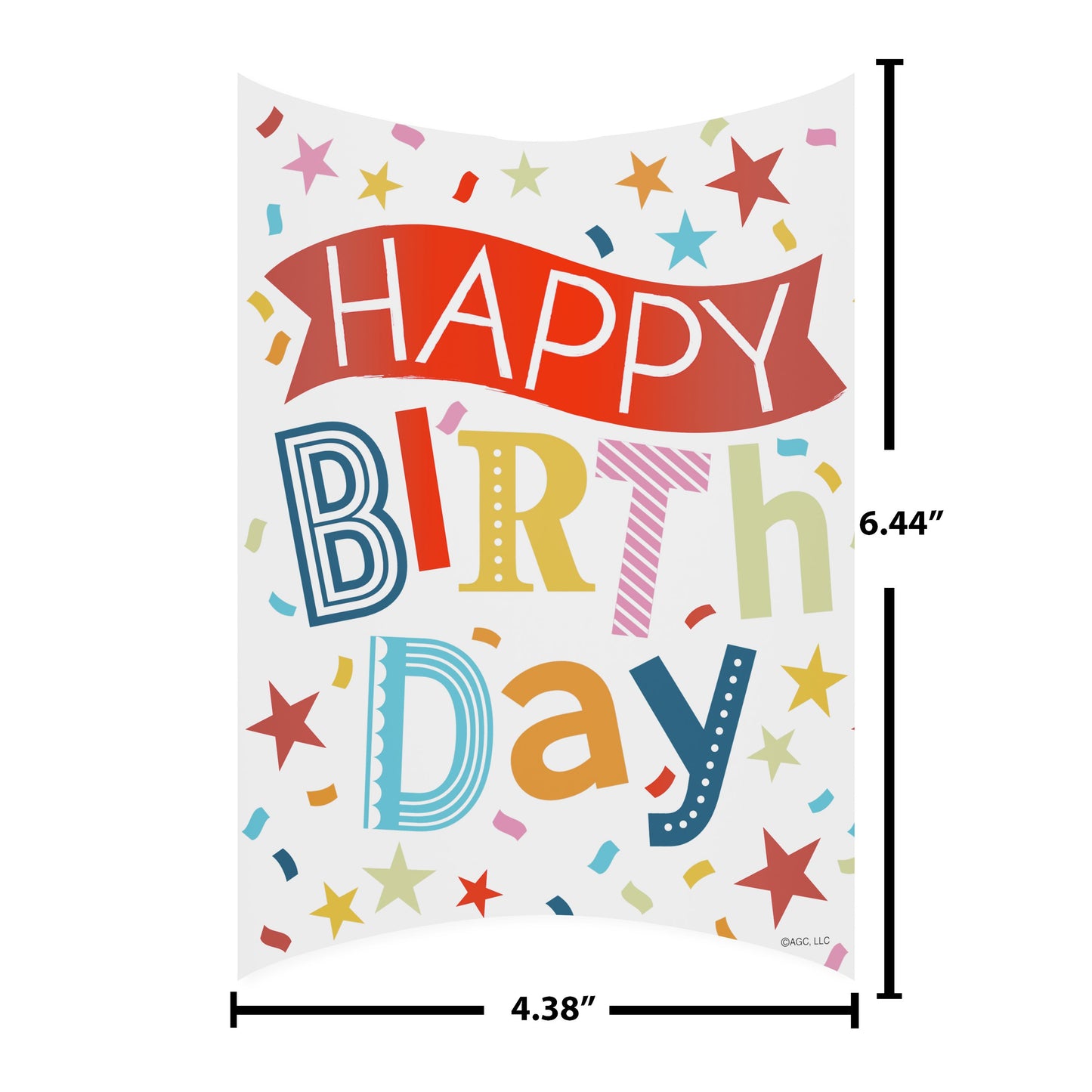American Greetings Happy Birthday Pillowbox Gift Card Holder