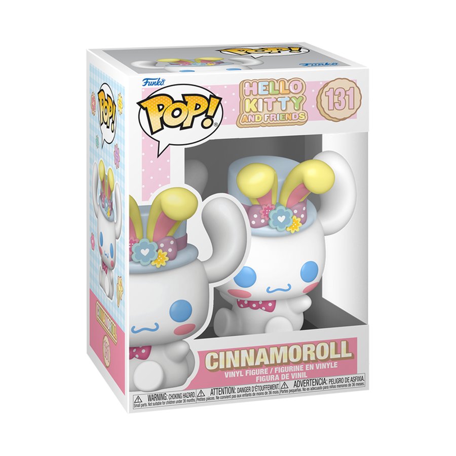 Funko POP! Hello Kity and Friends Cinnamoroll with Bunny Ears Vinyl Figure