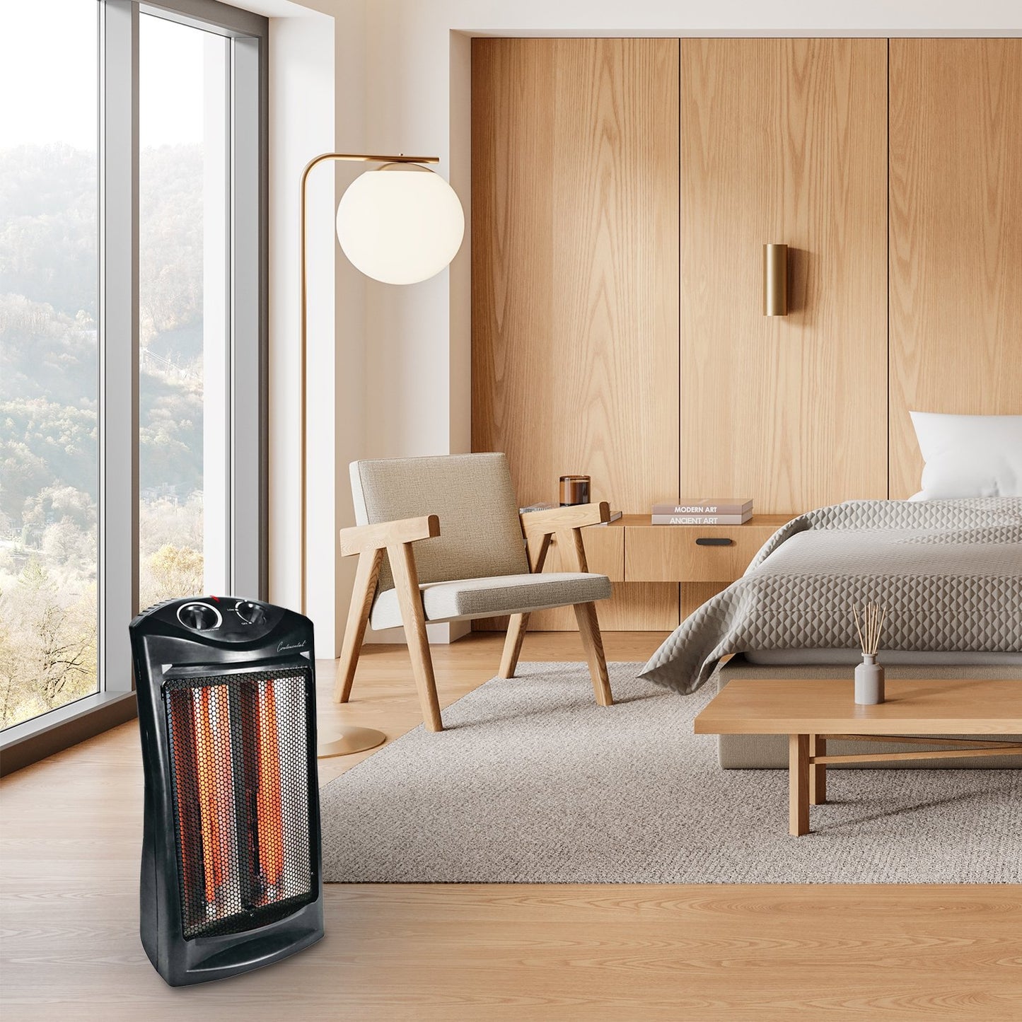 Continental Radiant Quartz Tower Heater