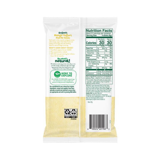 Little Bellies Organic Mango Yoghurt Sticks
