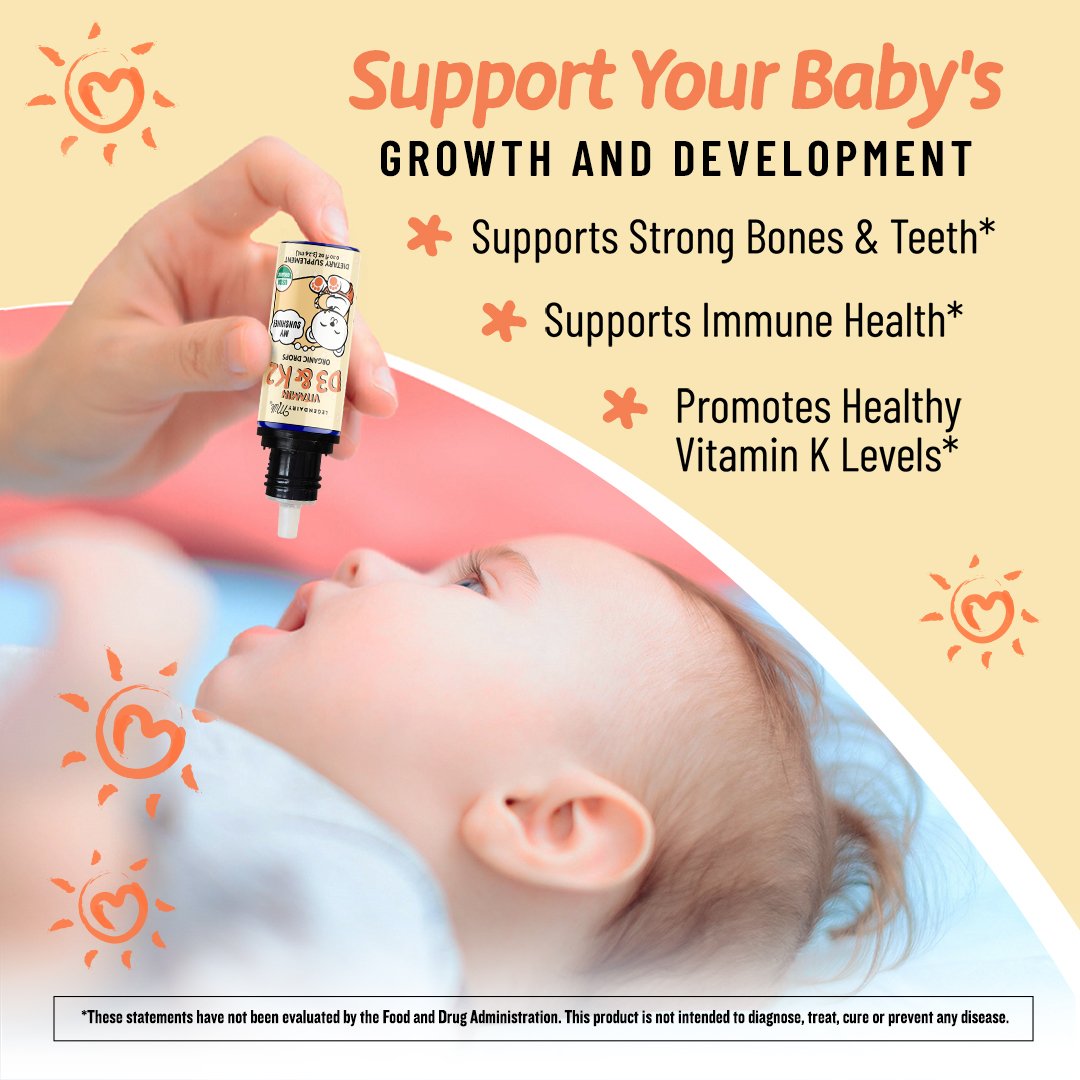 Legendairy Milk Vitamin D3 & K2 Organic Drops