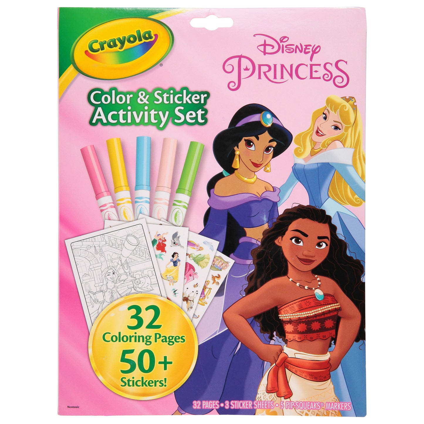 Crayola Disney Princess Color & Sticker Activity Set