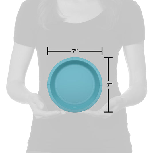 American Greetings Light Blue 7" Paper Plates