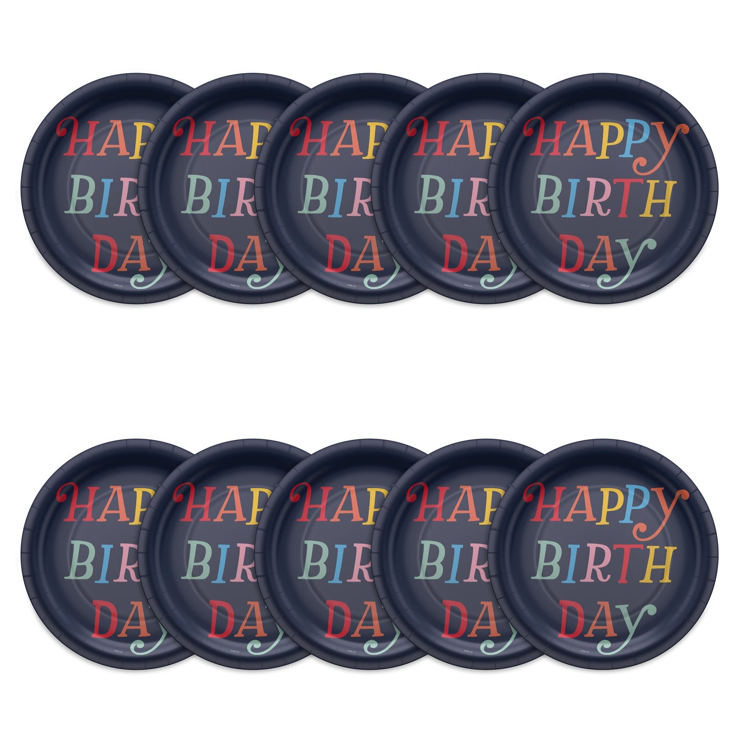 American Greetings Happy Birthday 9" Paper Plates