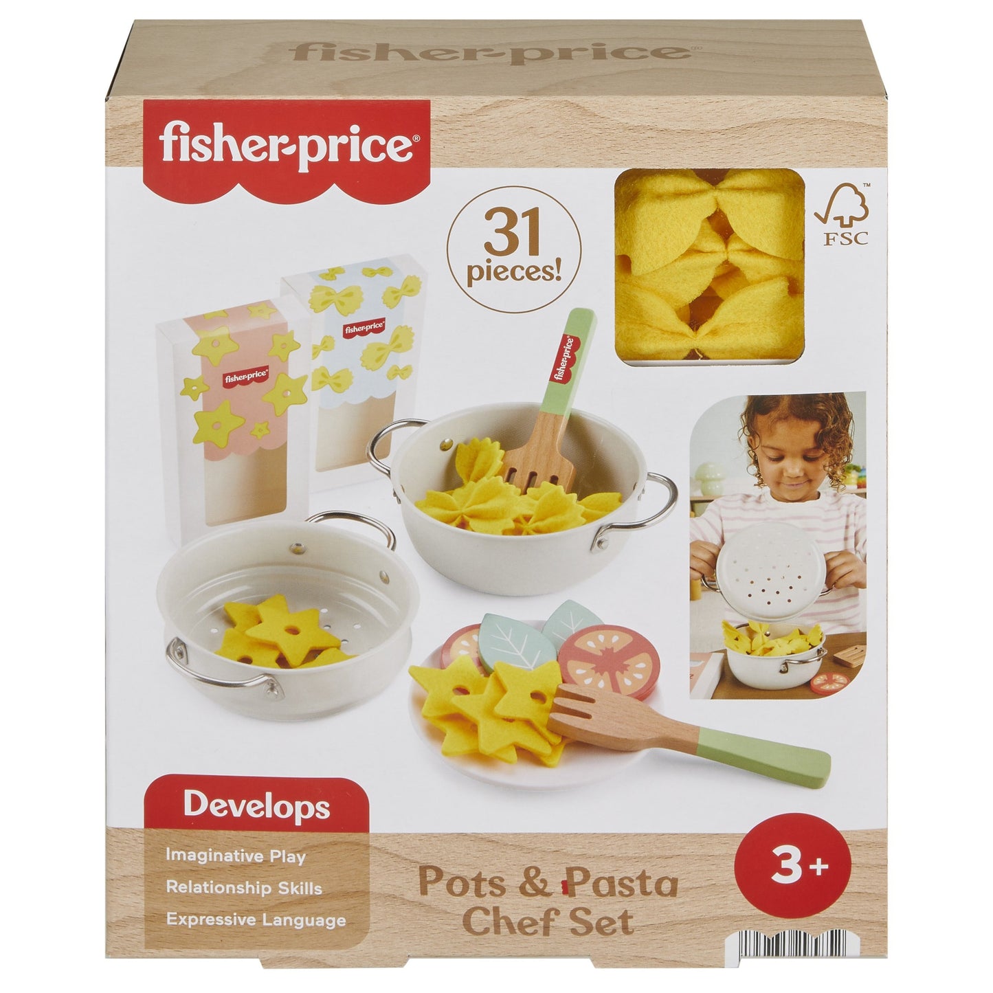 Fisher-Price Pots & Pasta Chef Set