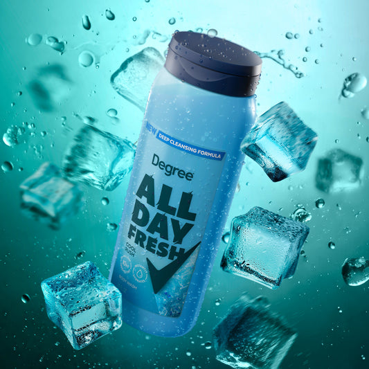 Degree Men Deep Cleansing All Day Fresh Body Wash - Cool Rush