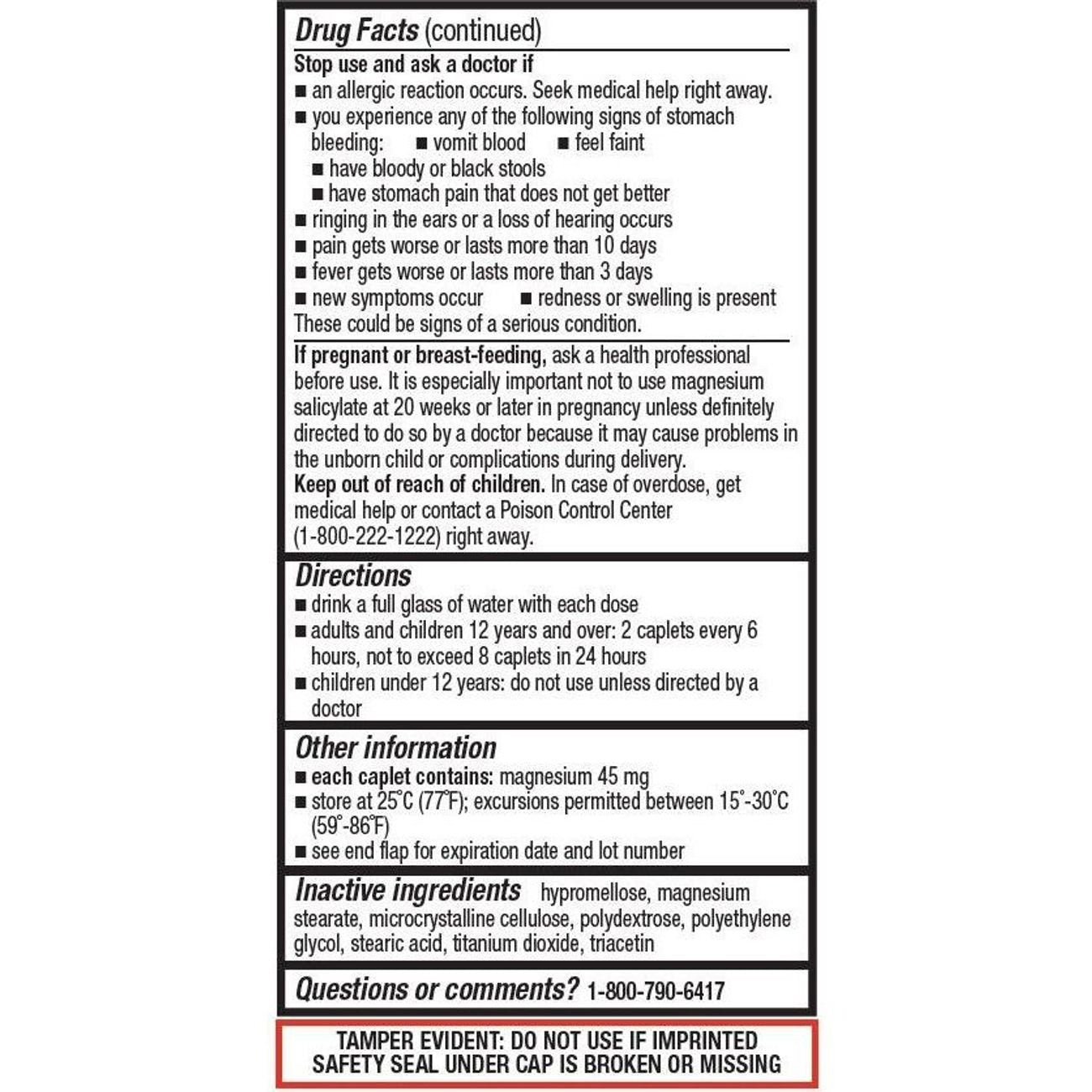 Doan's Maximum Strength 580 mg Back Pain Relief Caplets
