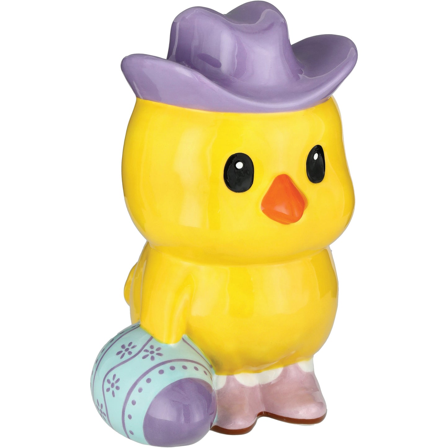 Destination Holiday Ceramic Cowboy Chick Easter Décor