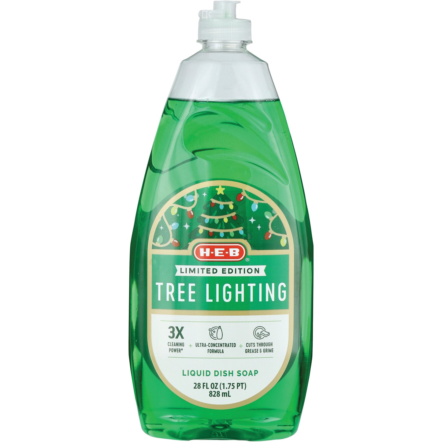 H-E-B Limited Edition Dish Soap - Tree Lighting
