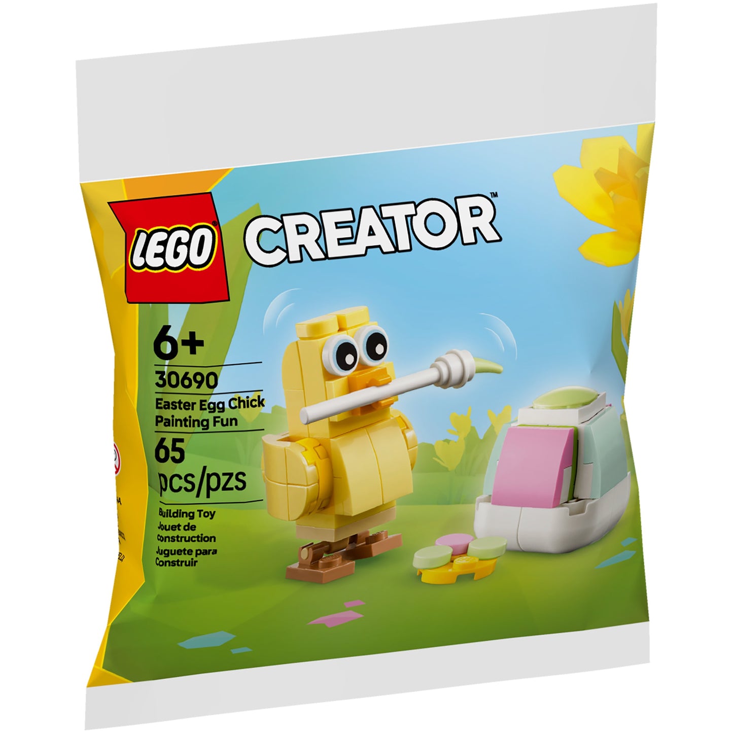 LEGO Easter Egg Chick Painting Fun Building Set