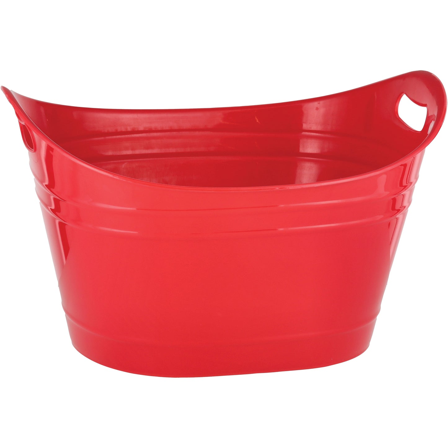 Destination Holiday Large Plastic Bucket - Red