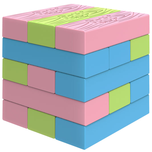 Jenga Mini Spring Edition Game