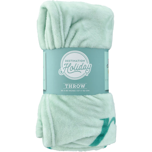 Destination Holiday Easter Throw Blanket - Rejoice Cross