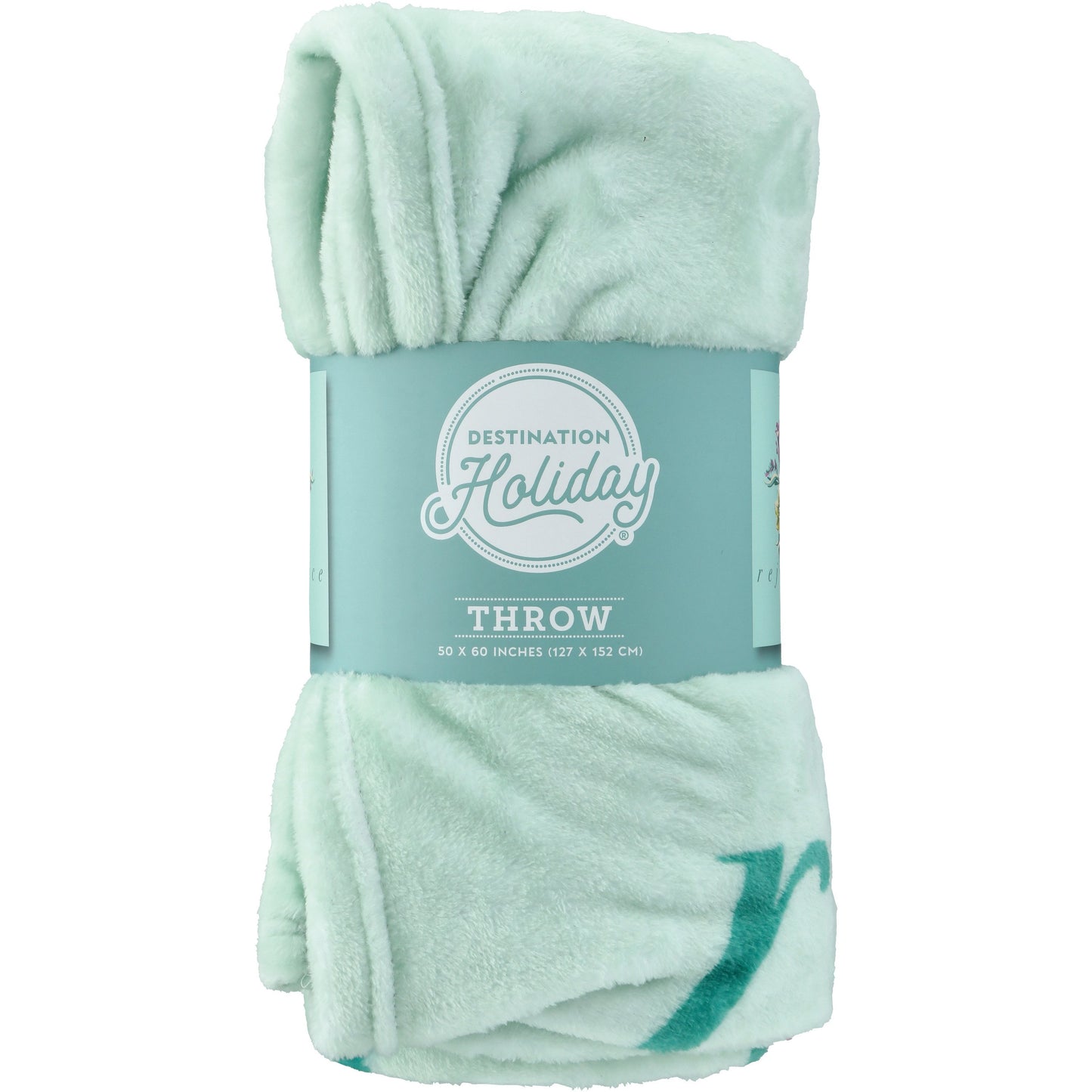 Destination Holiday Easter Throw Blanket - Rejoice Cross