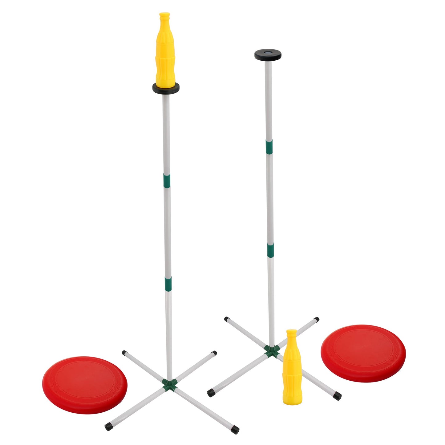 Banzai Bottle Jam Flying Disc Lawn Game