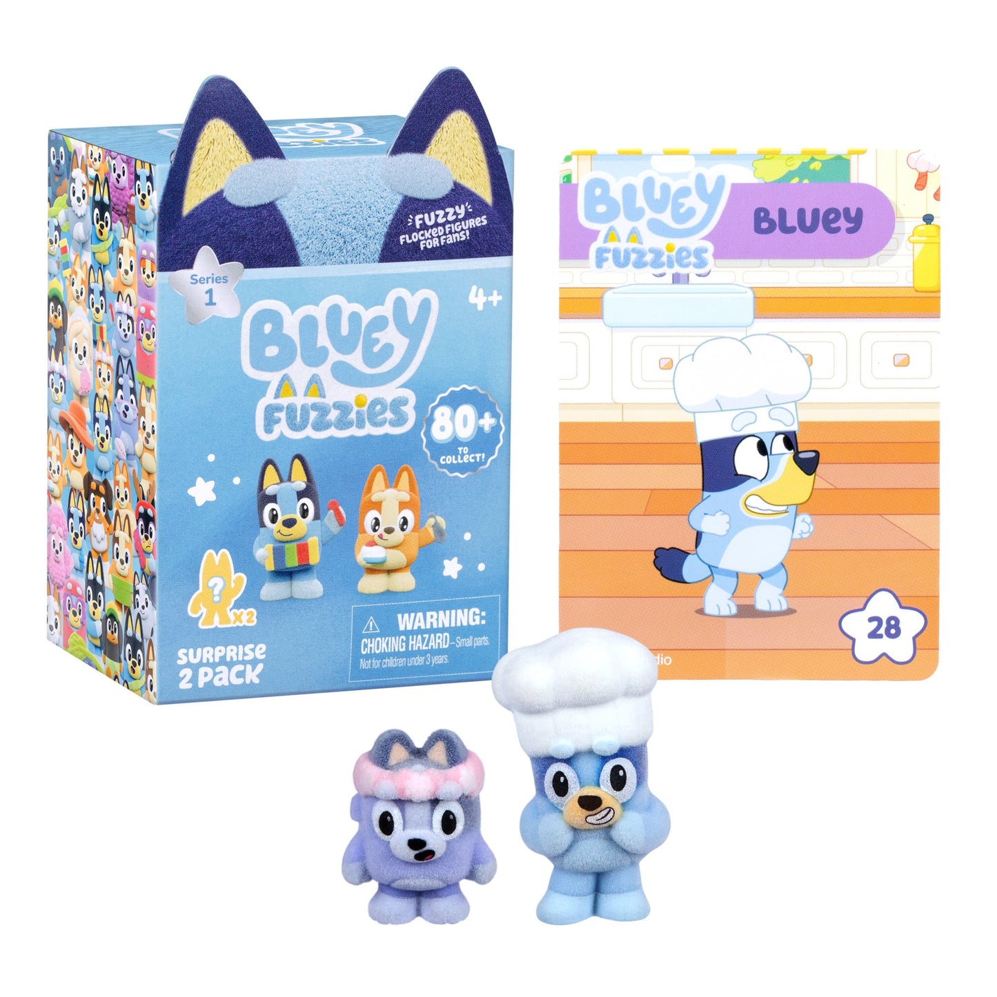 Bluey Fuzzies Surprise Figurines
